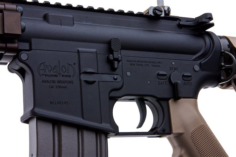 VFC Avalon CQBII M4 Built-in Gate Aster ETU – TAN