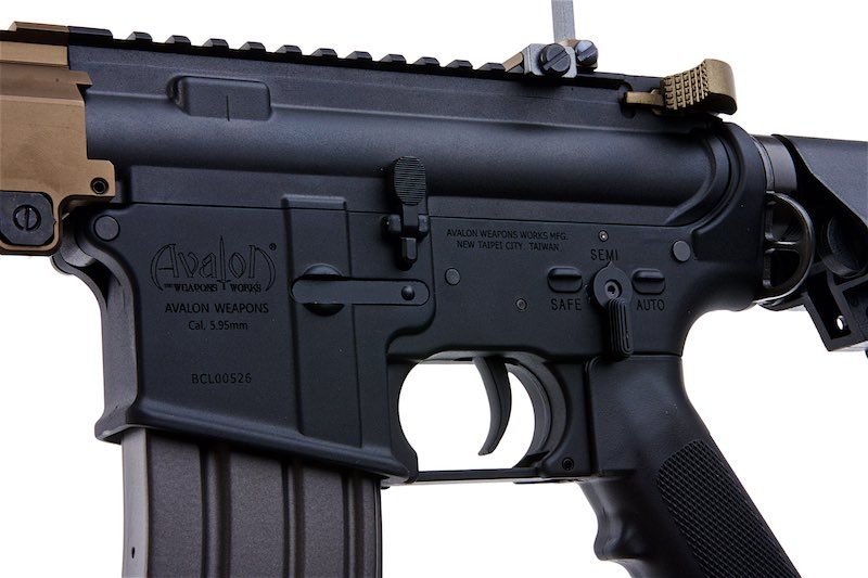 VFC Avalon URGI CQB Airsoft M4 AEG Rifle (Built-in Gate Aster ETU) - TAN + Black