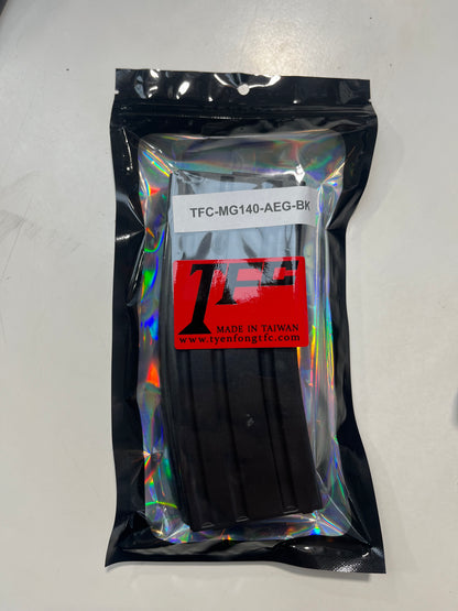 (140 כדורים) חשמלי M4מחסנית שחורה פולימרית ל